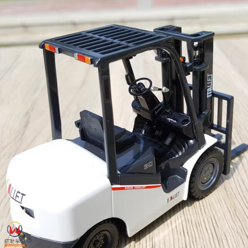 Diecast 1:25 Scale ITALIFT FDHX 30 i2 Forklift Alloy Simulation Engineering Mechanical Model Collection Souvenir Ornaments Gift