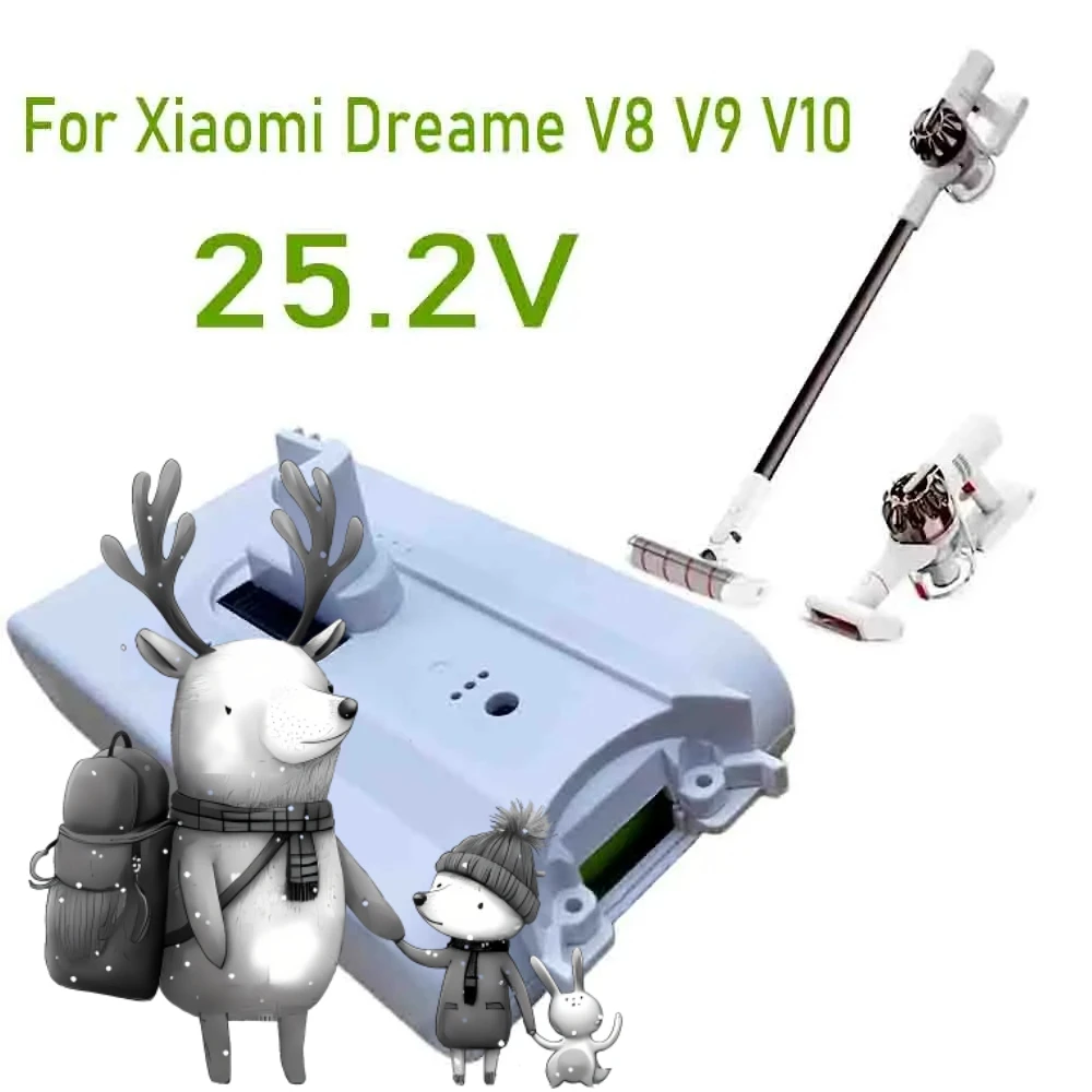 

V9P XR VVN3 VVN4 For Xiaomi Dreame V8 V9 V10 Lithium Battery Handheld Cordless Vacuum Cleaner Parts Replacement Battery