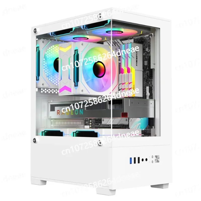 T09 Pillarless Sea View Room MINI Computer Chassis Desktop