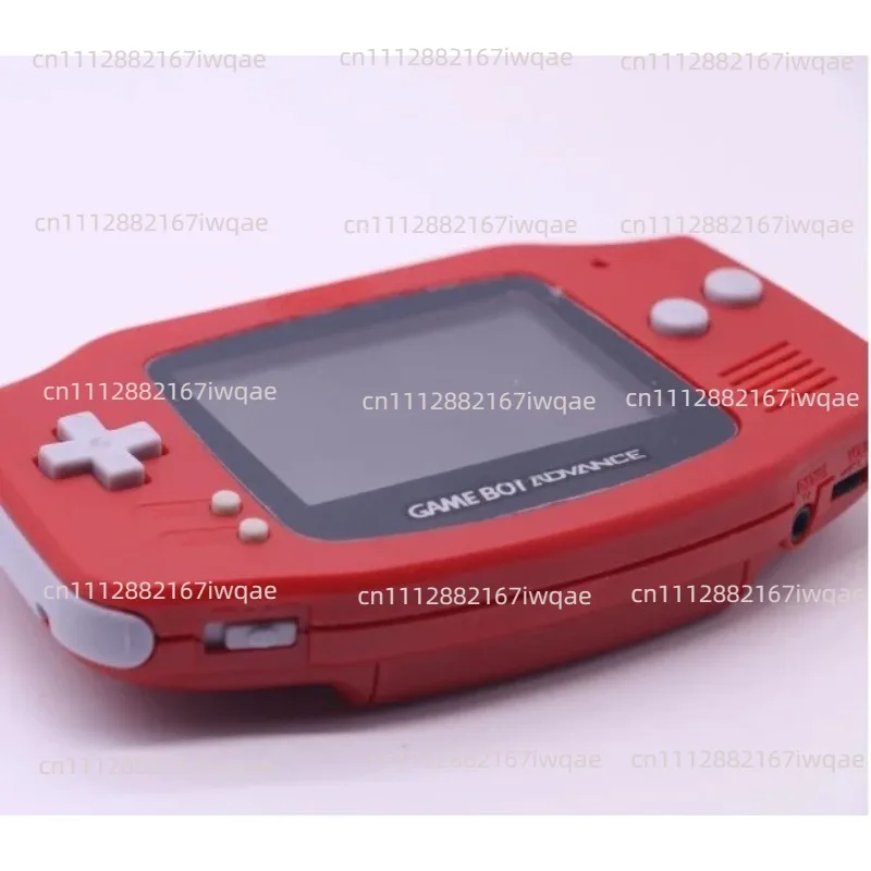 Game boy advance gba custom clear blue handheld console with original lcd screen japanese version