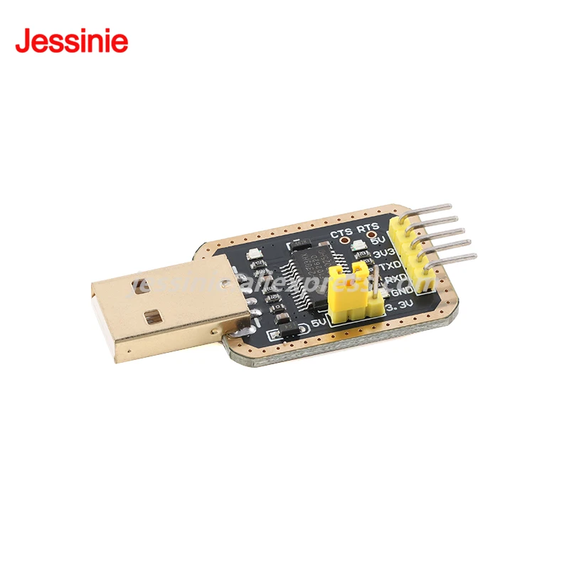 5pcs/1pc PL2303HXD PL-2303HX Gold Module USB To TTL Upgrade Flash Line Board Serial Port STC Download Burner for Arduino