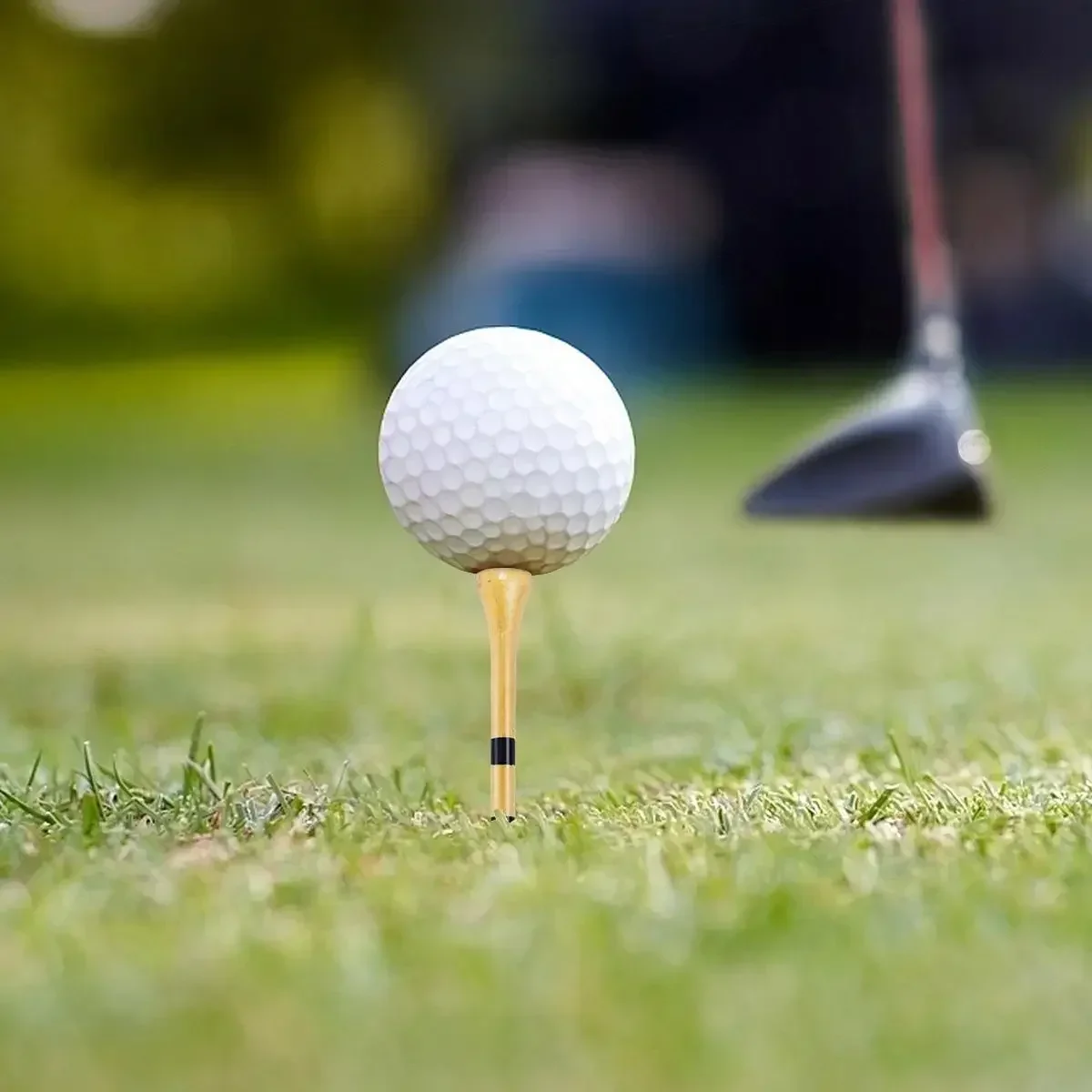 PGM 50 قطعة من تي شيرتات الجولف المصنوعة من الخيزران أكثر متانة ومستقرة