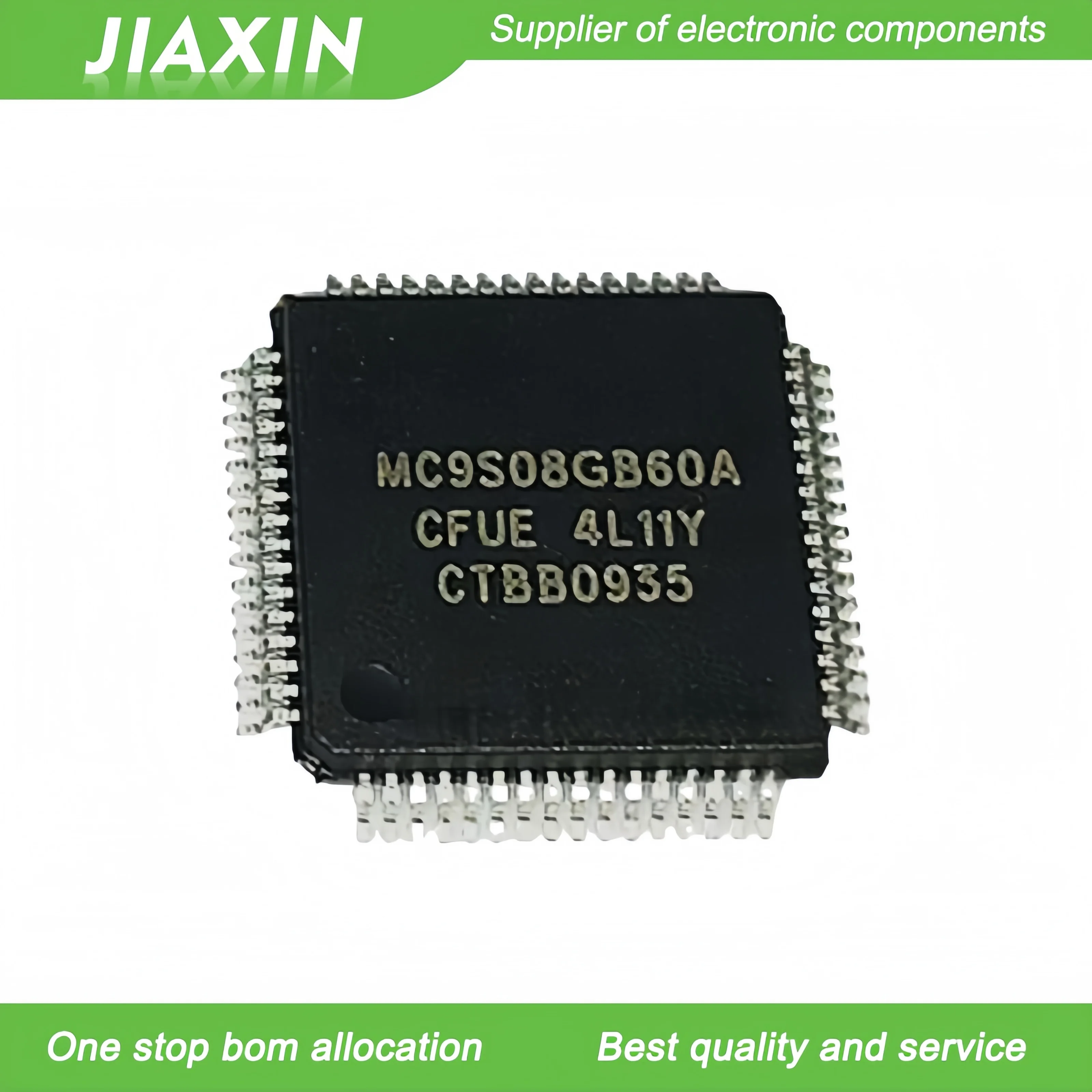 (2Pcs-10Pcs/Lot)100% New original MC9S08GB60ACFUE MC9S08GB60A QFP-64 Chipset