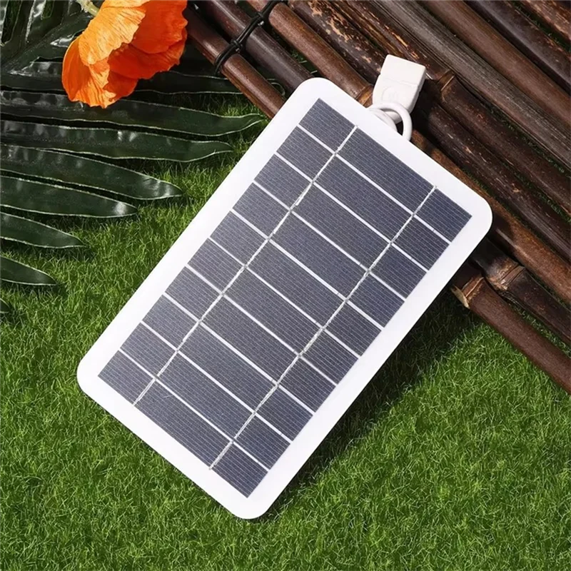 LICE-For Phones Charging 5V Solar Panel 2W Type-C Portable Flexible Kit Lightweight Mini System For Camping Hiking Power Package