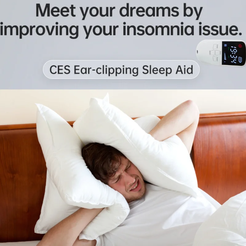 Premium VNS Ear Clip Device for Bipolar Disorder Mood Stabilization Insomnia Relief Neuromodulation Home Treatment