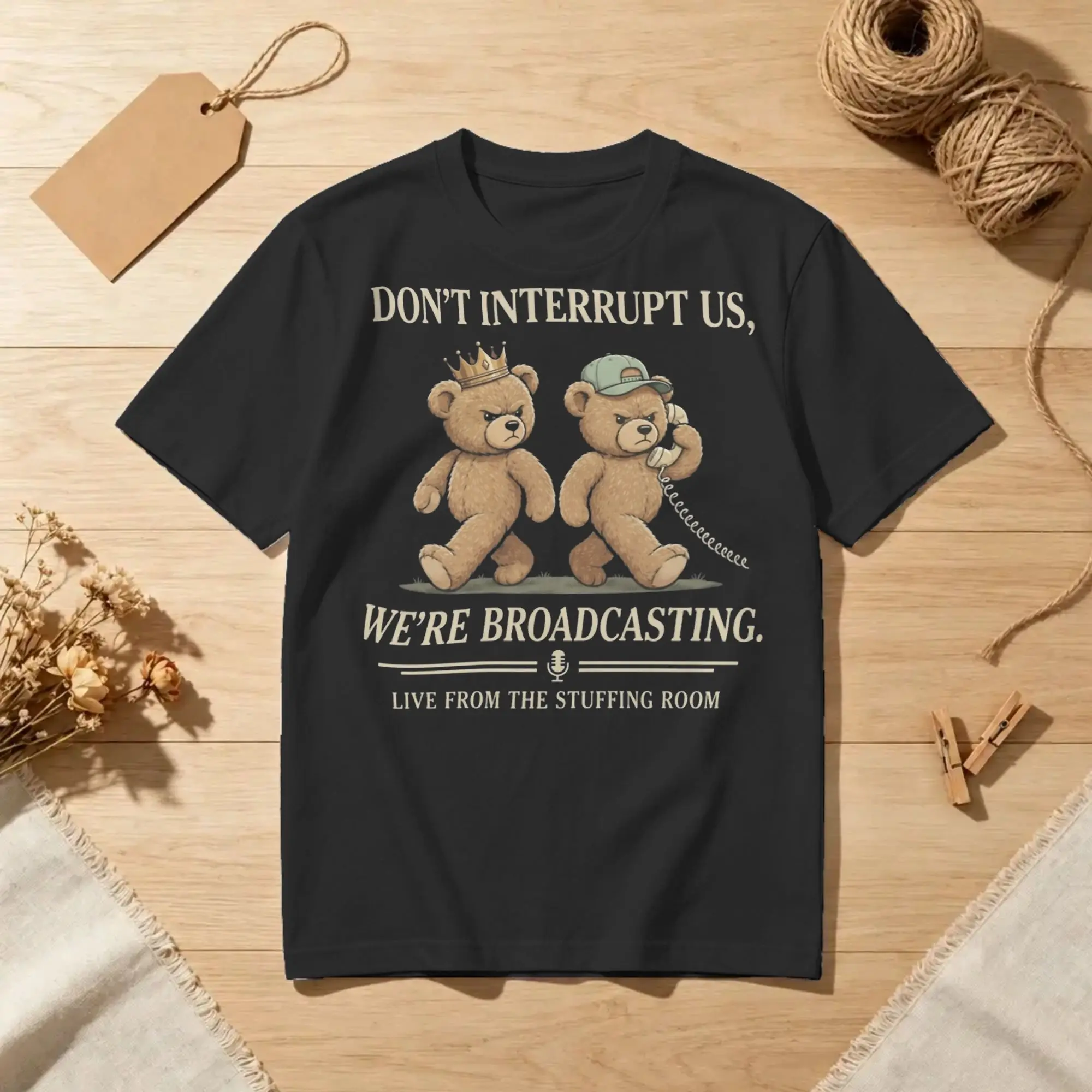Amazing Bncmap Bear Brooke & Connor T-Shirts for Men Women O Neck Cotton T Shirts  Short Sleeve Tees Birthday Present Clothing