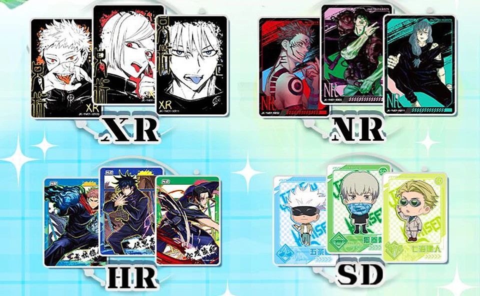 Jujutsu Kaisen Sammelkarten Booster Box, Premium Anime TCG mit Yuji, Megumi & Satoru Gojo Charakteren – Detail 2