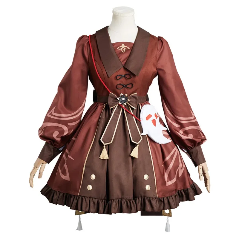 Genshin impact hutrai Hu tailgate cosplay costume lolita dress outfits Halloween carnival suit oi8760