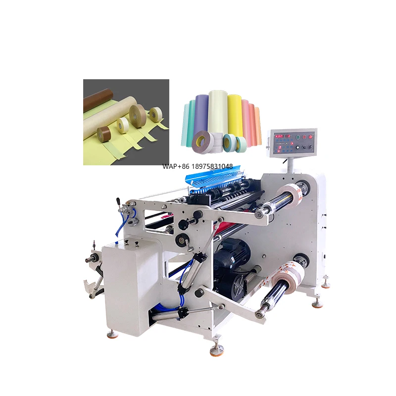 Automatic Coreless Thermal Paper Roll Slitting Thermal Paper Cutting Machine Post-printing Processing Equipment
