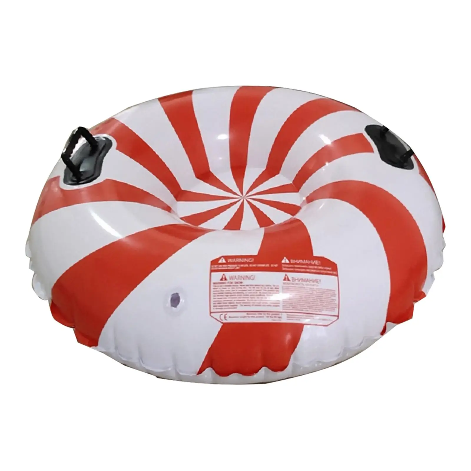 

Надувная тюбинг-ватрушка для катания по снегу с ручками