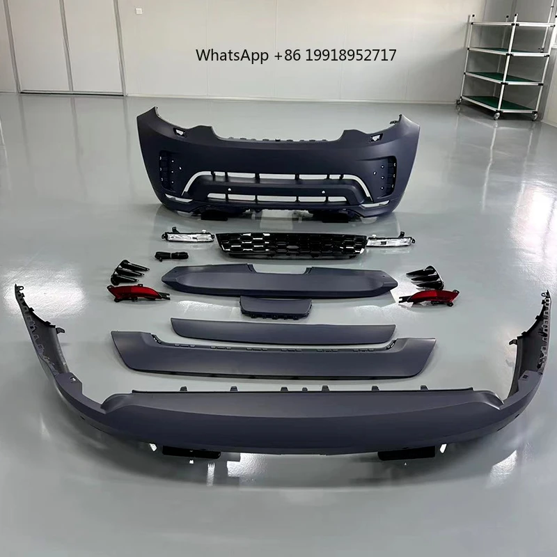 

Insight New 2017-2019 Covert Car Bumpers Conversion Kit with Clips Diffuser Bodykit for Discovery V JJ495