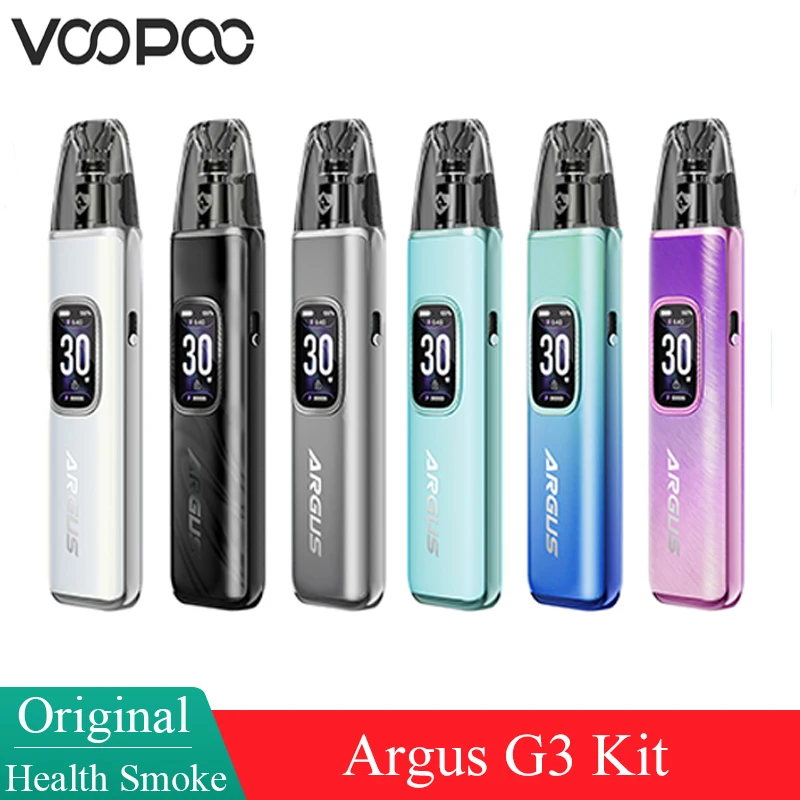 

Original VOOPOO Argus G3 Kit 1500mAh Battery 4.5ml Argus Top Fill Cartridge V2 Electronic Cigarette Vaporizer Fast charging