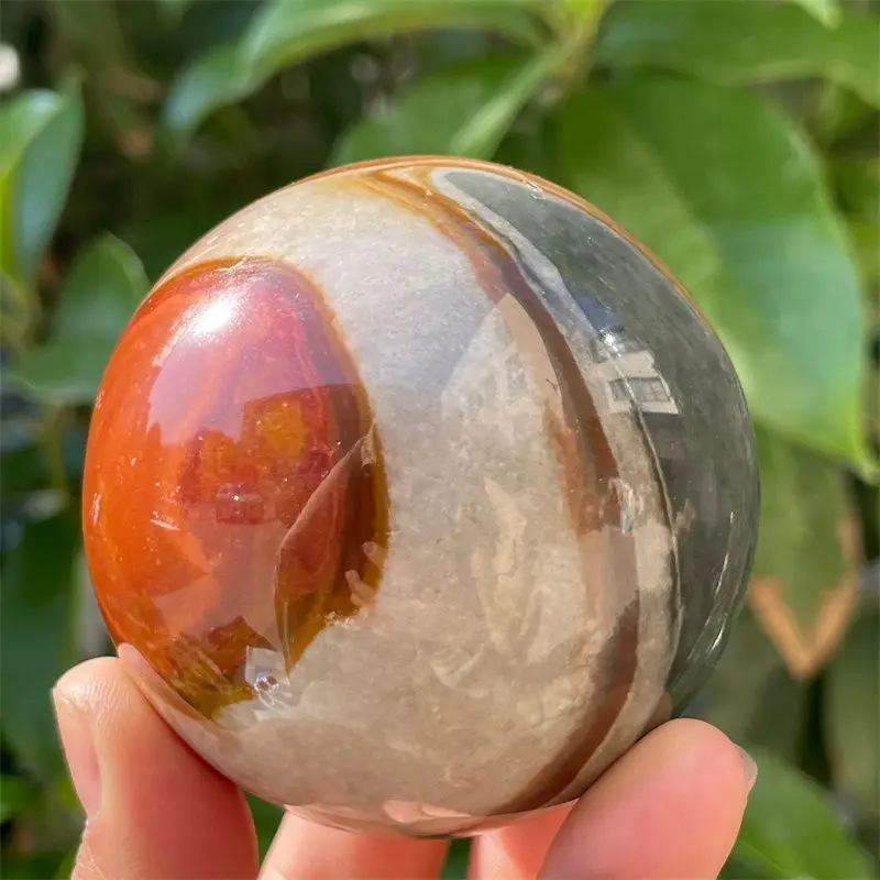 5-6cm Natural crystal ocean stone balls for home decoration