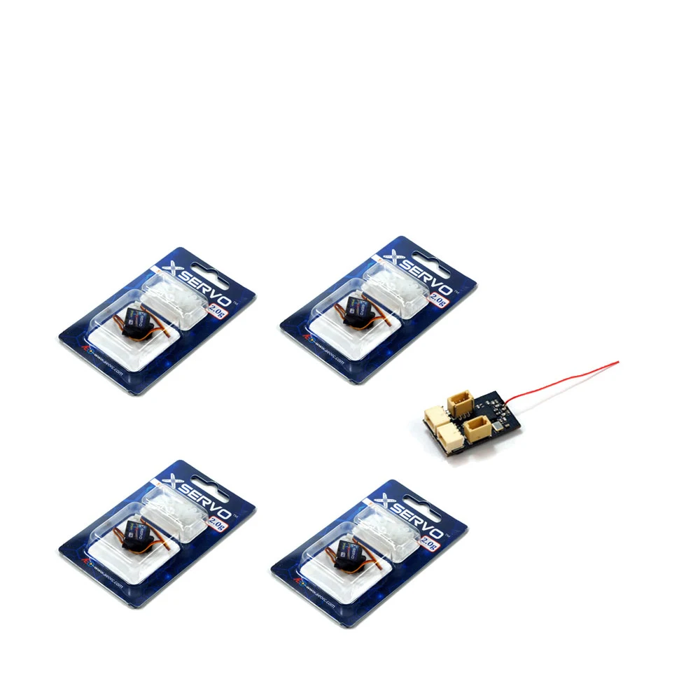 DW Hobby Mini Micro X-Servo (2 g, 1,00 pin) - Componente di controllo di precisione per modelli su piccola scala di aerei RC e progetti di robot fai-da-te