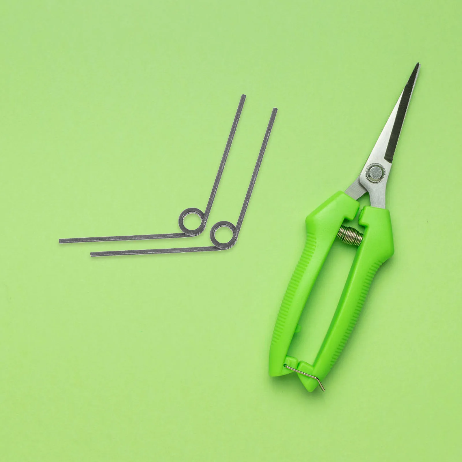 

10pcs Pruning Spring Kit 120° Rotating Small Springs For Garden Tools Repair Replacement Steel Springs Handheld Pruners Parts