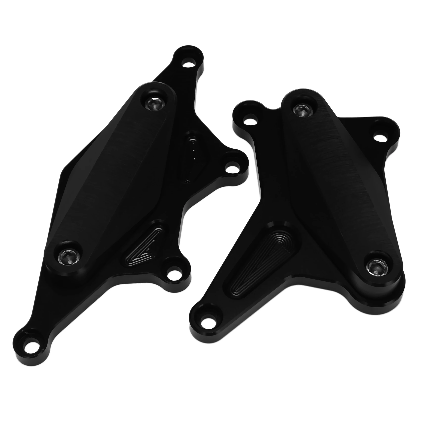 Black Engine Cover Stator Case Guard CNC Frame Slider Falling Protection for CB500X CB500F