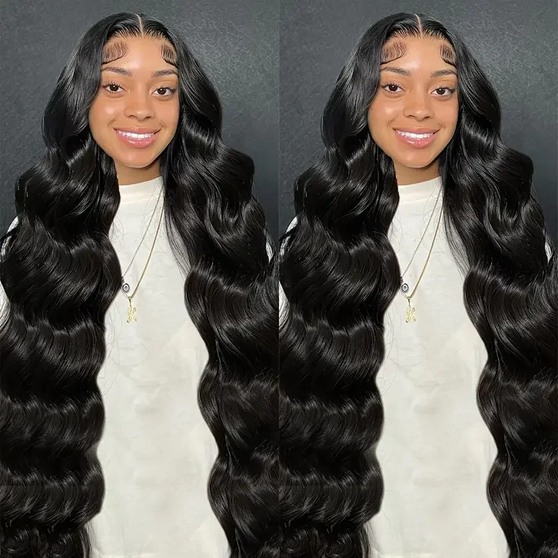 Body Wave Lace Front Wigs Human Hair Pre Plucked 13x4 Lace Front Wigs Human Hair 200% Density Brazilian Virgin Body Wave