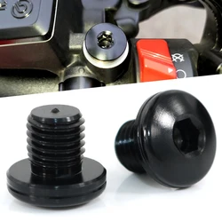 4PCS M10*1.25 Mirror Hole Plugs Cover Screw Bolt Universal Fit For Honda Yamaha Suzuki Kawasaki Triumph Aprilia Cagiva Husqvarna