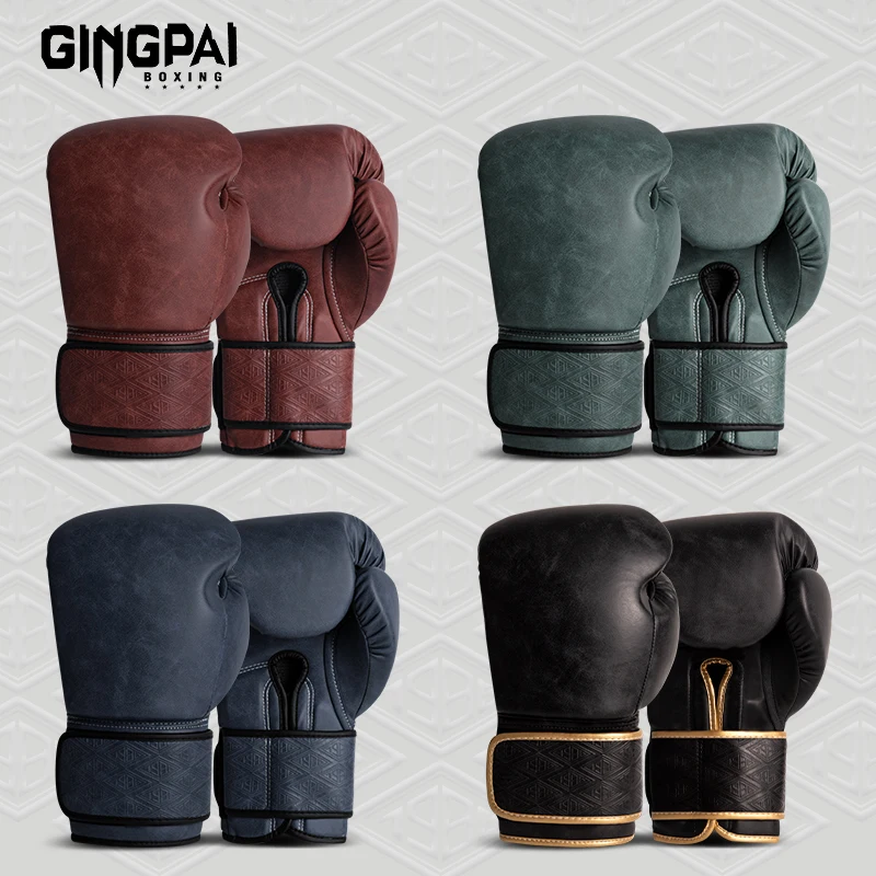 

8/10/12/14 унций боксерские перчатки из искусственной кожи Муай Тай ММА профессия кикбоксинг взрослые/дети мешок с песком тренировочные перчатки профессиональное оборудование