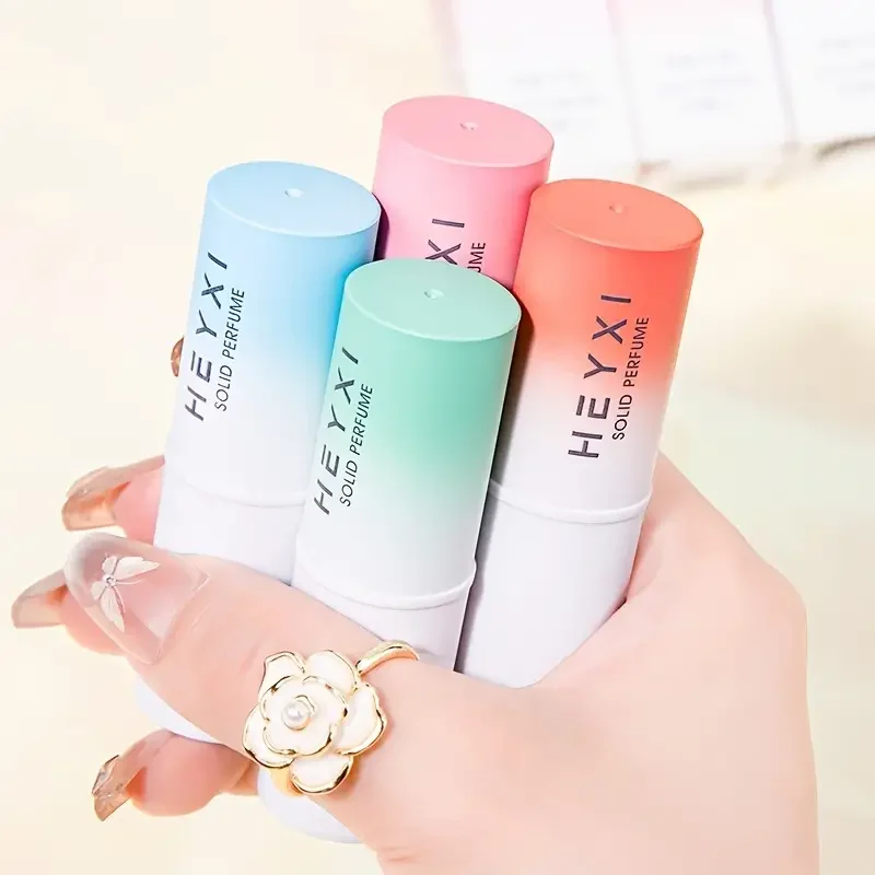 Solid Fragrance Cream, Natural Formula with Long-Lasting Light Fragrance, Mild and Non Irritating/With Plant Squalane image 2