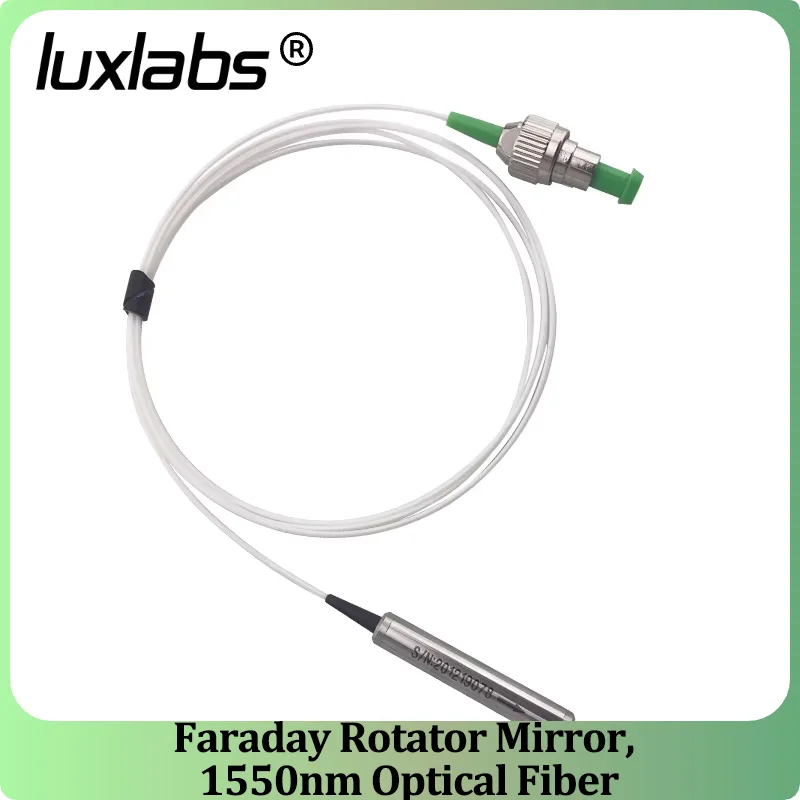

Faraday Rotator Mirror, 1550nm Optical Fiber Faraday Rotator Mirror, 1550nm Faraday Rotator Reflector