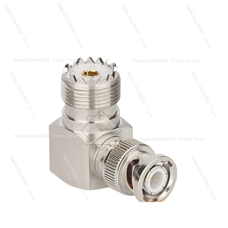 

Intercom Accessories BNCJ-MK Type, Radio Antenna Port Adapter, Right Angle L-shaped BNC Male-M Female