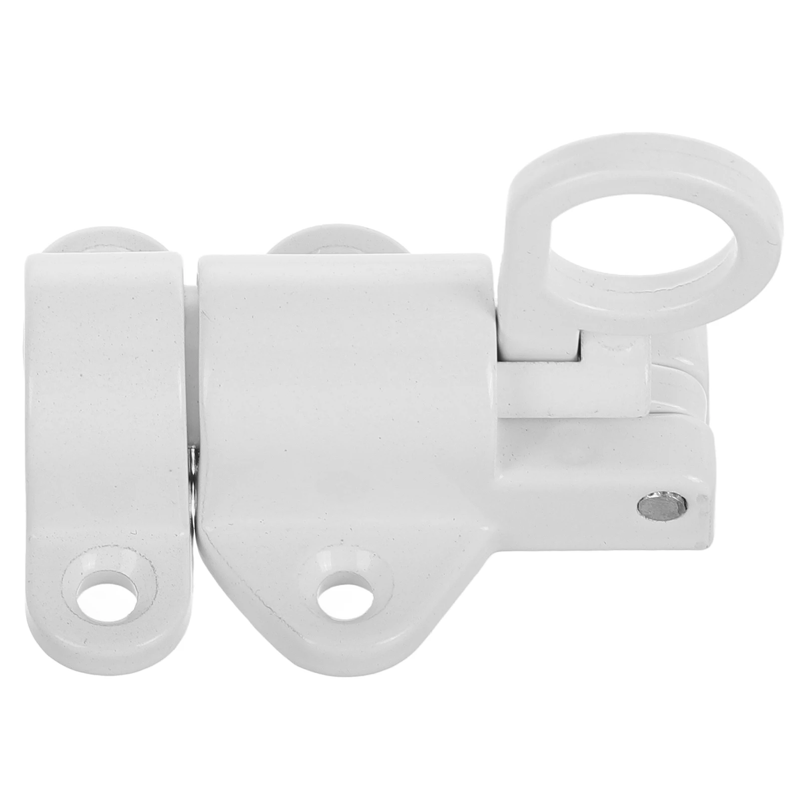 

1Set Spring Loaded Latch Lock Self Closing Aluminum Alloy Slide Bolt for Doors Windows Gates Cabinets Safety Security Fixture