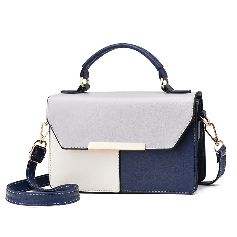 หนังนุ่มผู้หญิงCrossbodyกระเป๋าสุภาพสตรีพลิกกระเป๋าสี่เหลี่ยมเล็กกระเป๋าถือTrend Designerสตรีลําลองไหล่กระเป๋า