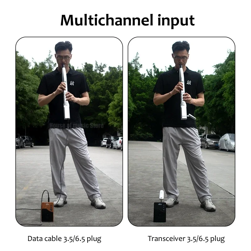 Special Speakers for Wind Instruments Professional Miniature Loudspeaker Hi-fi Sound Effect Portable Wireless Bluetooth Boombox