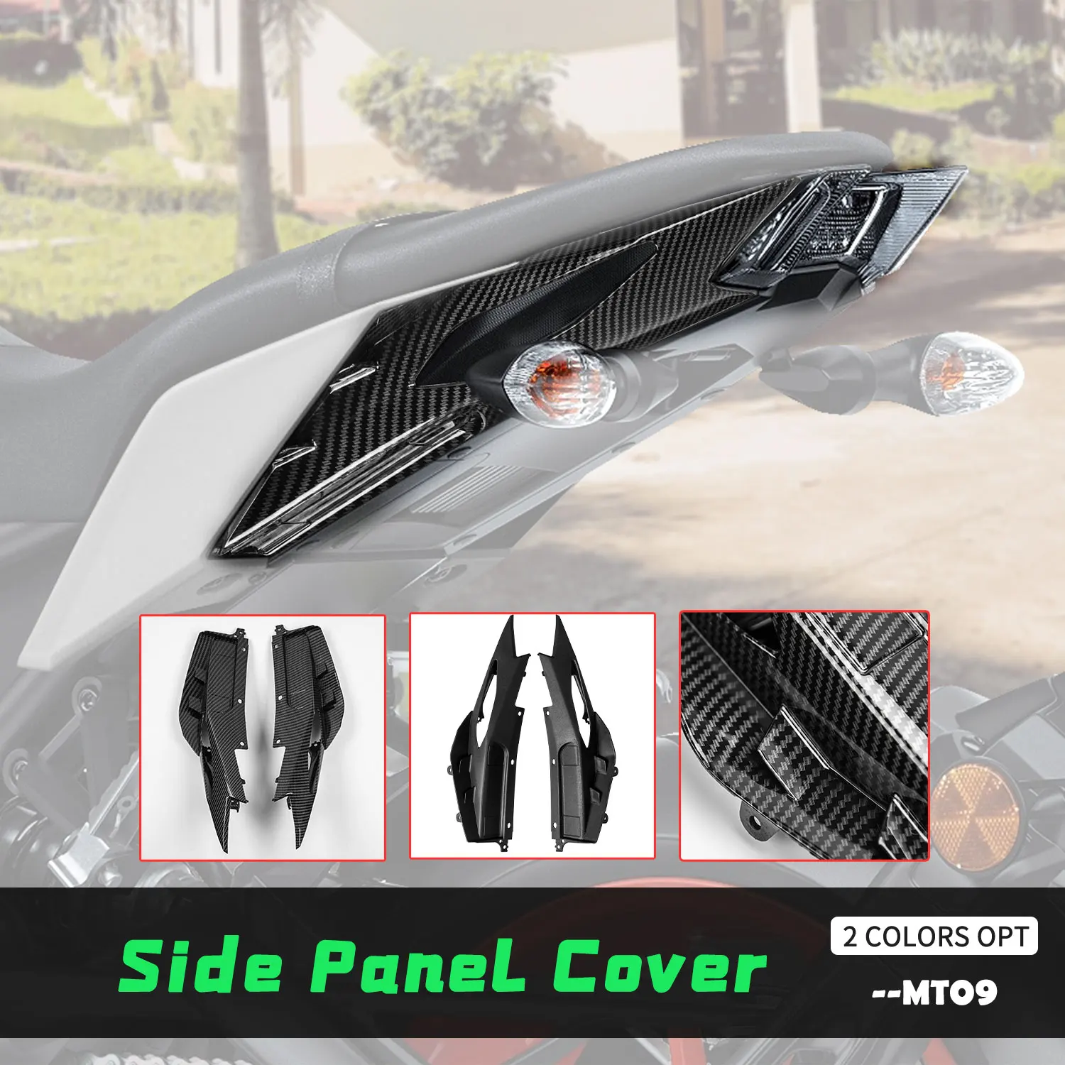 

For MT-09 MT09 MT 09 2017 2018 2019 2020 2021 Fairings Protector Motorcycle Fairing Side Upper Rear Tail Seat Cover Cowl