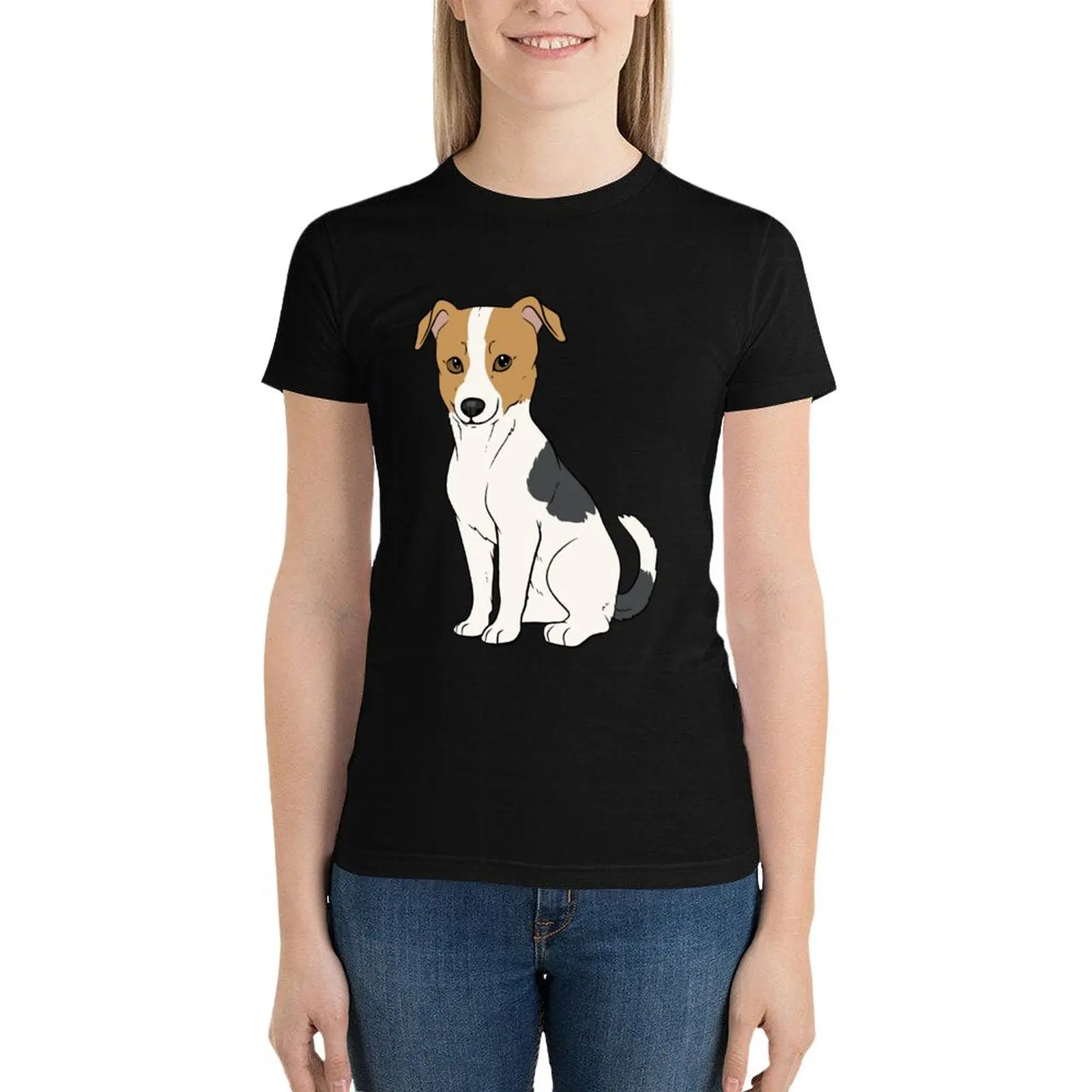 

Danish/Swedish farmdog (saddled) T-Shirt korean fashion cute clothes Woman T-shirts