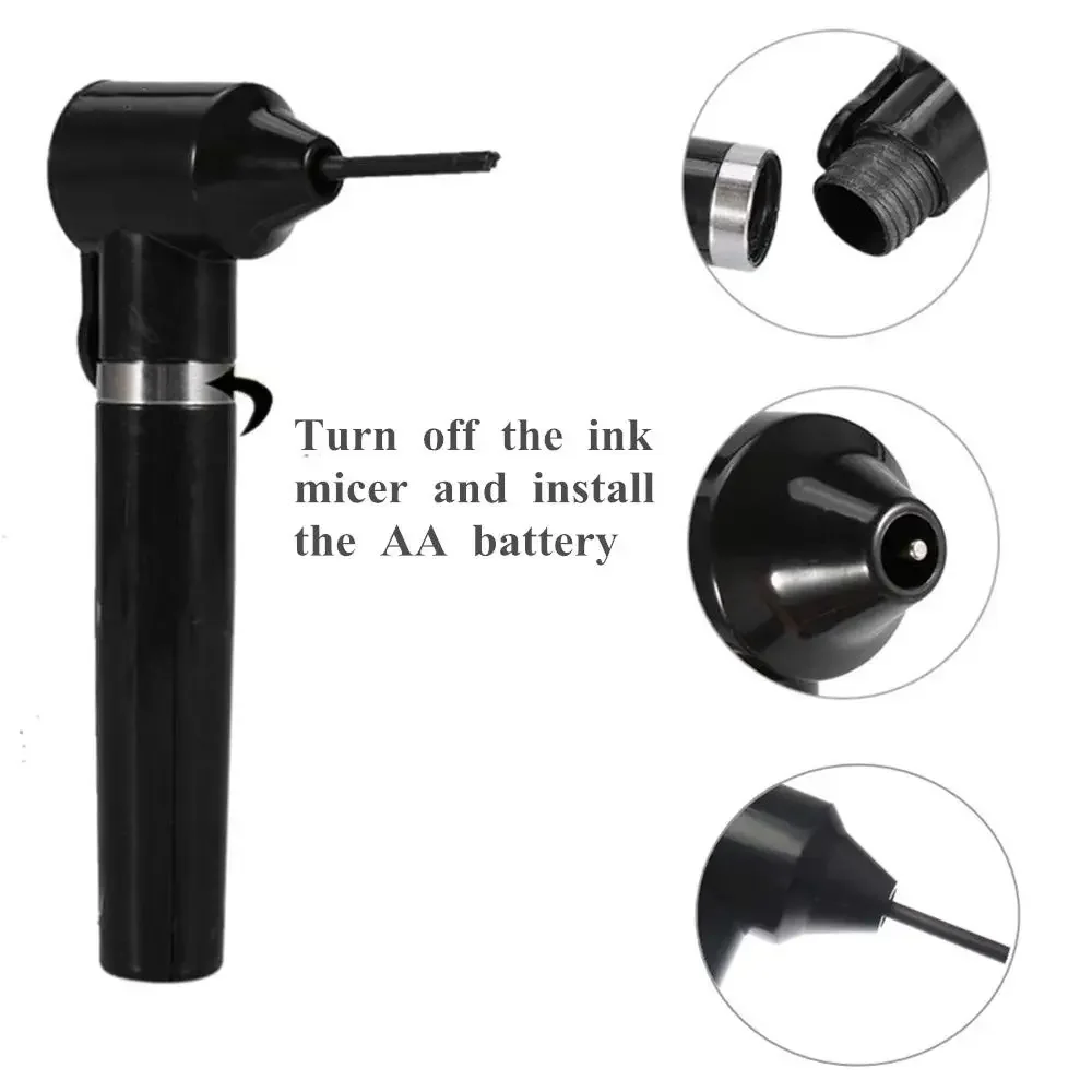 مجموعة آلة خلط الصباغ مع أعواد خلط الحاجب لون ماكياج الحبر الصباغ آلة المحرض الكهربائية آلة خلط الحبر