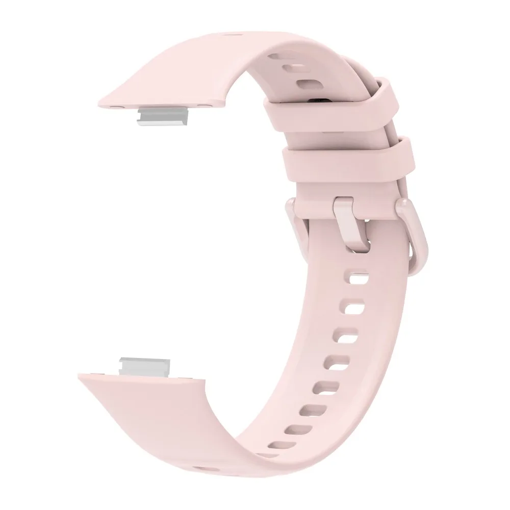 Nova pulseira de relógio de silicone respirável substituição pulseira acessórios relógio inteligente pulseira para huawei relógio ajuste 3