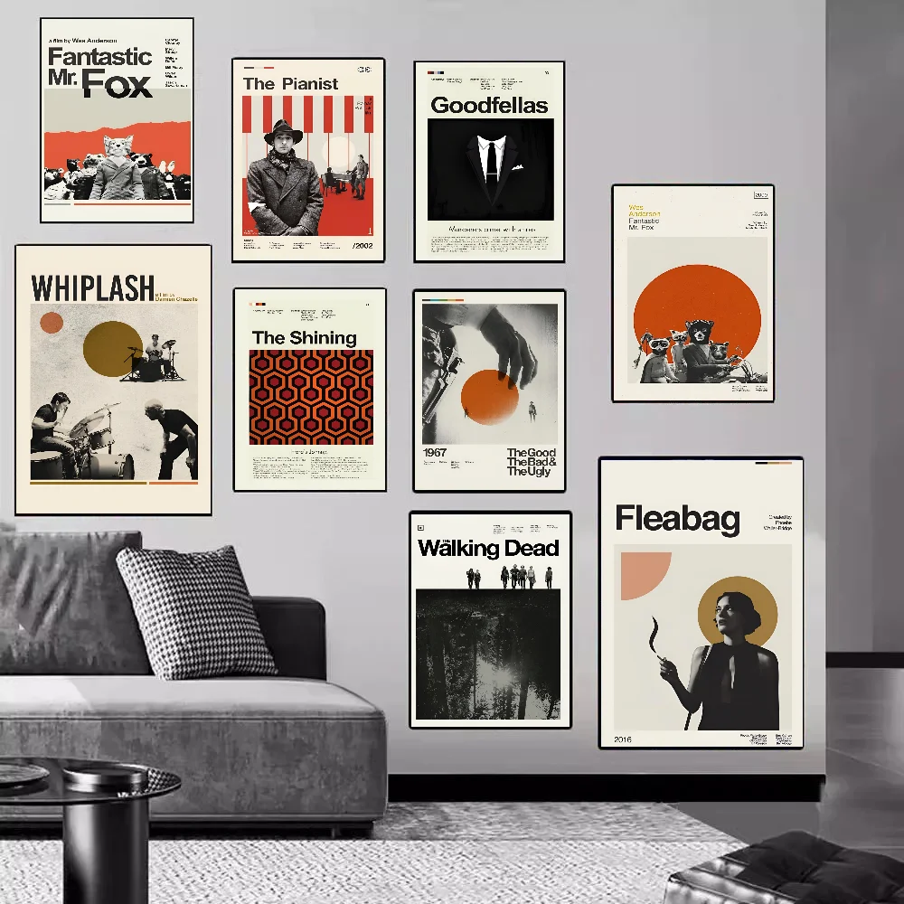 1PC Classic Movies Poster Paper Print Home Living Room Bedroom Entrance Bar Restaurant Cafe Art Painting Decoration