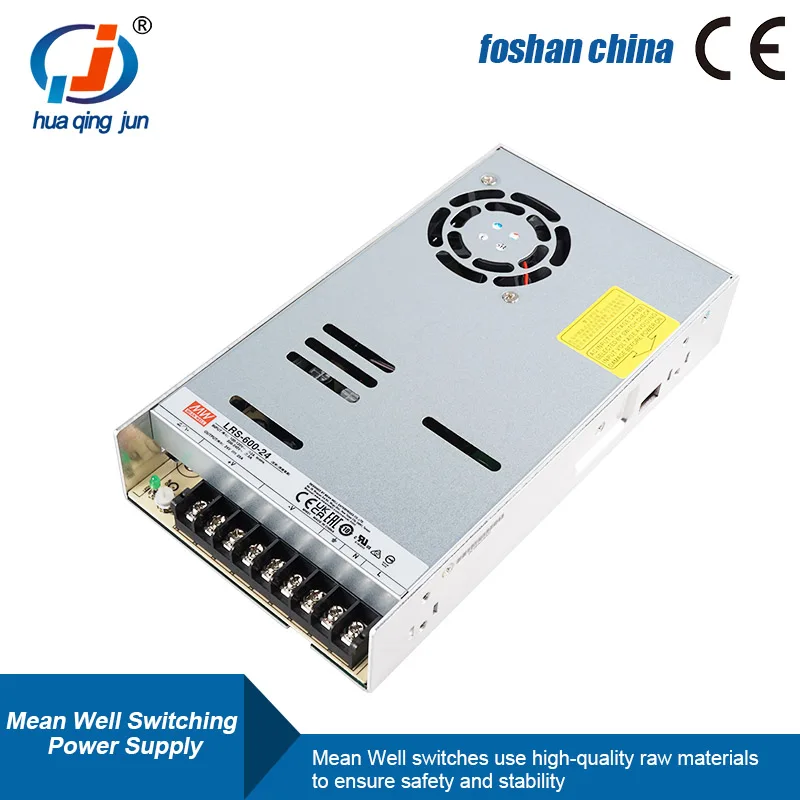 Meanwell Switching Power Supply 600W 24VDC LRS-600-24 for PLC