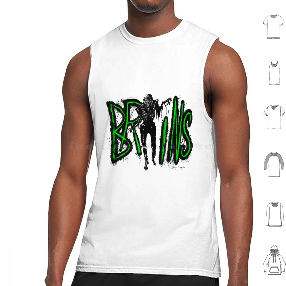 tarman-cerveau-marche-debardeurs-imprime-coton-halloween-psychobilly-zombie-tarman-effrayant-apocalypse-horreur-humour-zombies-mortes