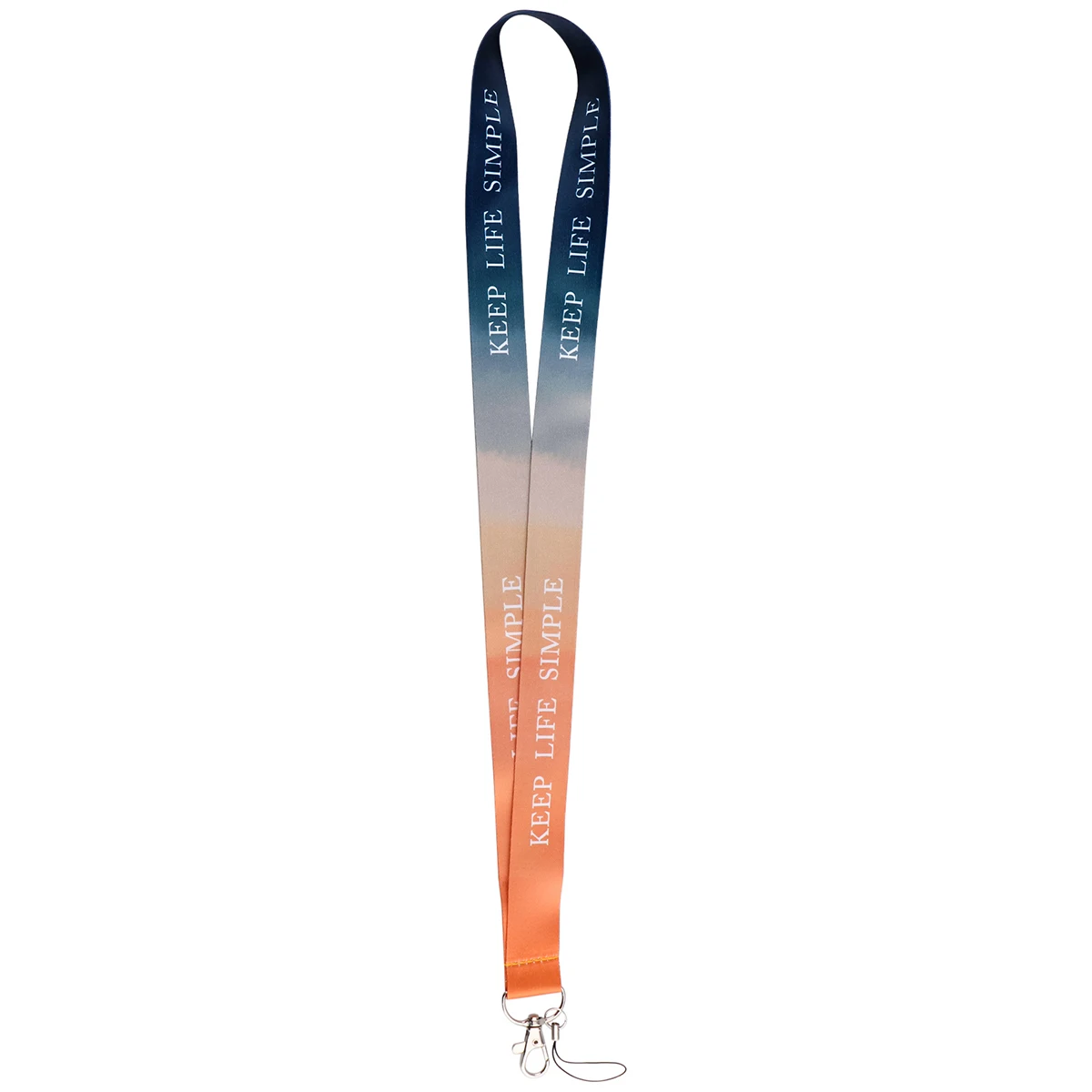Keep Life Simple Neck Strap Keychain Lanyard Credit Card Holders Keycord Key Holder DIY Hanging Rope Phone Accessories image 5