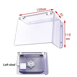 Waterproof Cover for Smart swipe lock Electric Lock Mechanical Door Lock OutDoor snow cover universal type