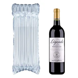 12 pz vino rosso colonna d'aria palloncino imballaggio gonfiabile latte in polvere sacchetto protettivo rotolo pellicola protezione caduta olio d'oliva Air Bag