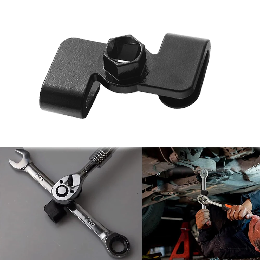 Adaptateur d'extension de clé pour clé d'entraînement de 1/2 pouces, outil d'extension pour le levier sur les écrous et les boulons tenaces, aide à l'extension de clé