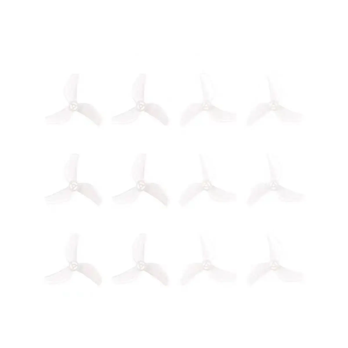 update. 12PCS 1207 3-Blade Propellers 1.0mm Shaft for Air65 II Tiny Whoop FPV Drone A