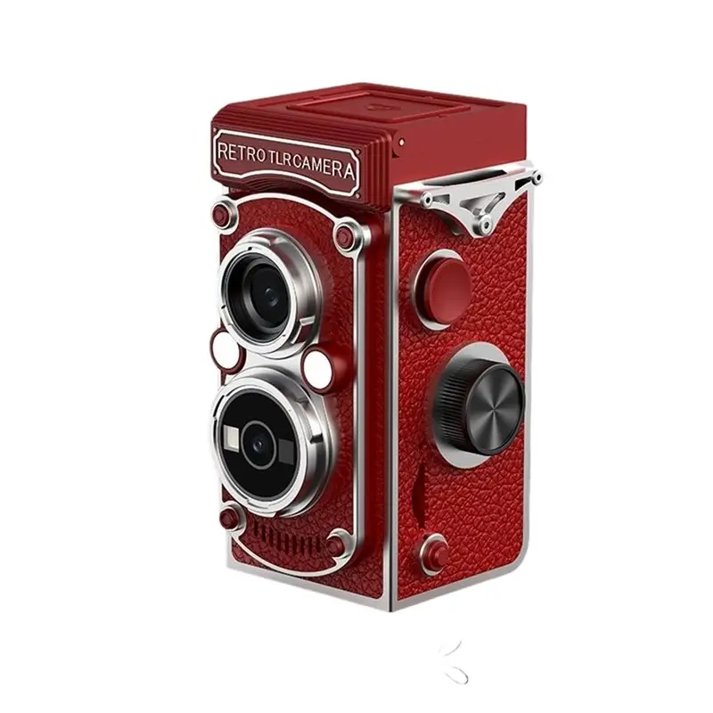 

ELECT-Dual Lens 5MP 1080P FHD видеозапись винтажная мини-цифровая камера со вспышкой портативное устройство для видеоблогов в стиле ретро