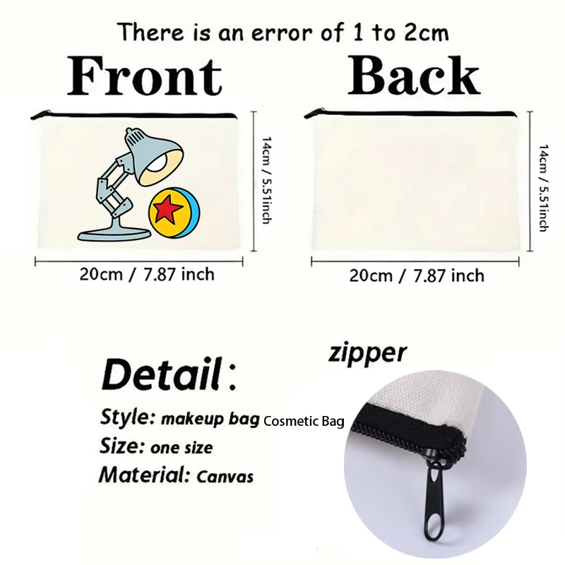 الجدول مصباح حقيبة مستحضرات تجميل الحقيبة العصرية محفظة نسائية للعملات المعدنية حقيبة قماش قنب حقيبة مستحضرات التجميل أدوات الزينة العطور سماعة أحمر الشفاه محفظة مقلمة