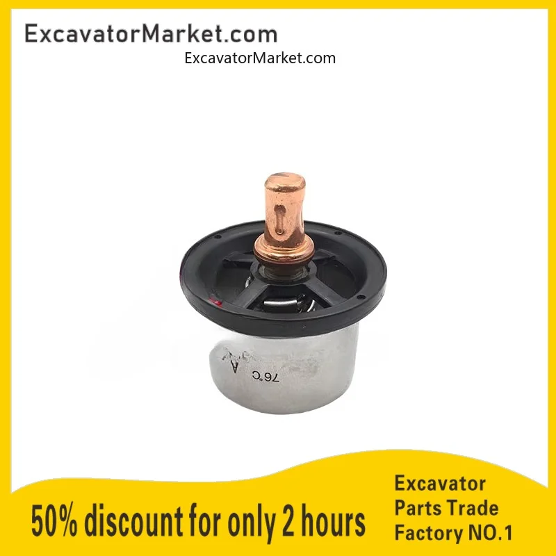 For Vol-vo EC360/360B/460B/380D/480D Thermostat Engine Thermostat Excavator Accessories excavator Accessories