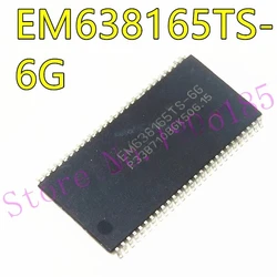 1pcs/lot EM638165TS-6G TSOP-54 4M x 16 bit Synchronous DRAM (SDRAM)