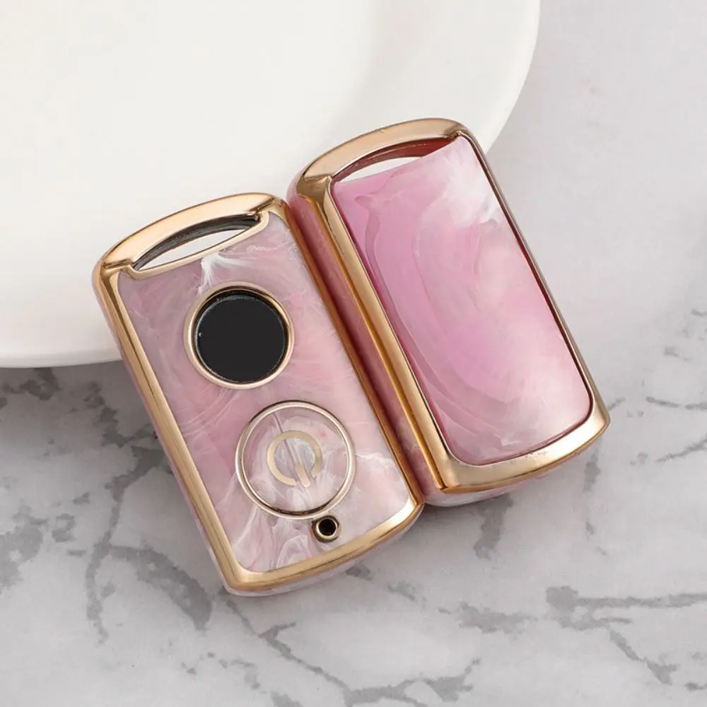 

2 Buttons Car Remote Key Fob Cover Anti Bump Soft Remote Key Holder Protector TPU High Quality Motorcycle Key Cover