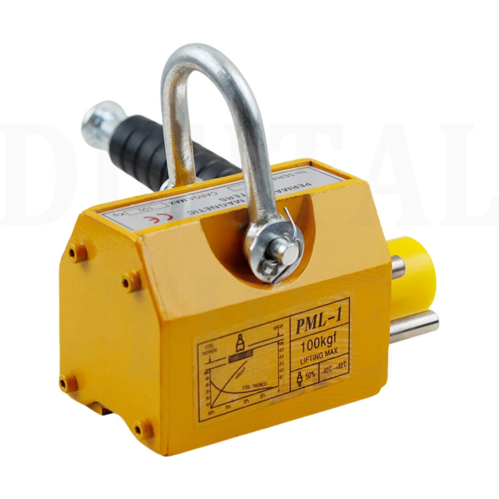 

Мощный магнитный подъемник для крана: энергосберегающая конструкция, неодимовый магнитный захват ﻿ 100 кг