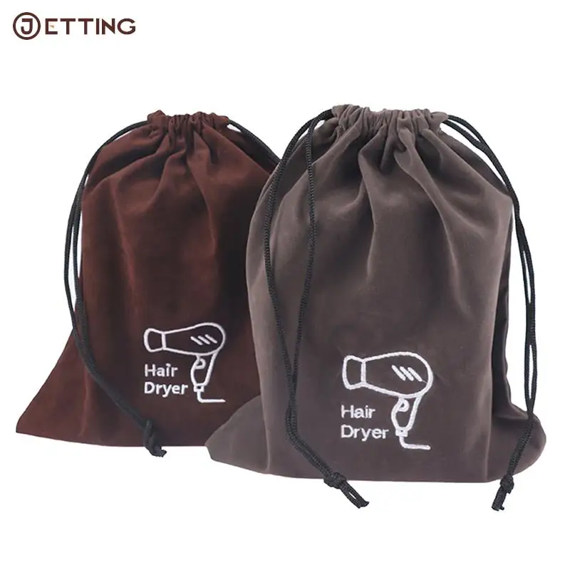 

Hair Dryer Drawstring Storage Travel Pouch Hairdryer Organizer Blow Container Hotel Jewelry Cotton Case Blower Supplies Tools