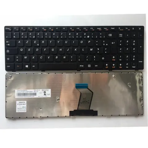 New French keyboard For lenovo B590 B570 V570 Z570 Z575 B570A B570G B575 B575A B580 FR Laptop Keyboard MB340-009 black