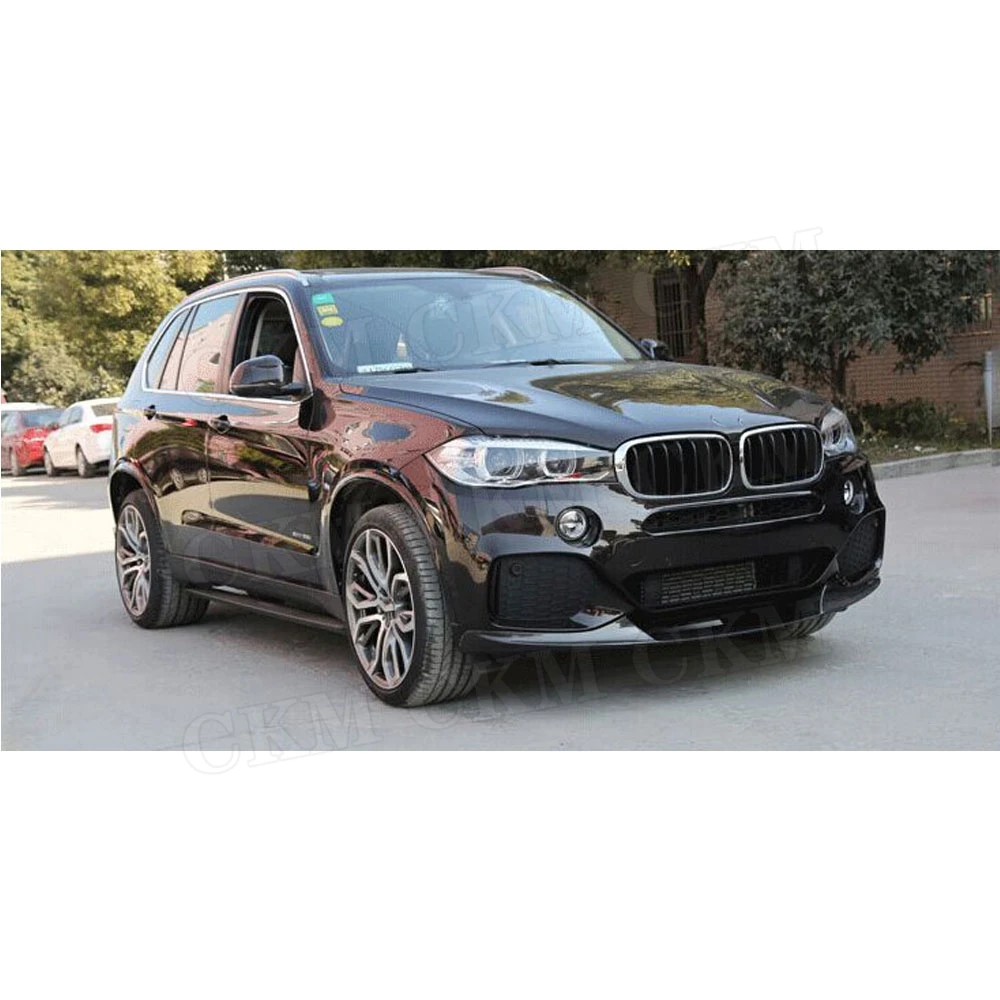 

Для X5 из углеродного волокна для BMW X5 F15 M-Tech M Sport 2014-2018 передний и задний диффузор для губ, сплиттер, спойлер, украшение бампера из FRP
